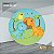 PAINEL REDONDO 1,5 x 1,5 MT -  tema - DINO BABY Modelo 03 TECIDO EM - HELANCA - Imagem 1