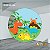 PAINEL REDONDO 1,5 x 1,5 MT -  tema - DINO BABY Modelo 08 TECIDO EM - HELANCA - Imagem 1