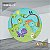 PAINEL REDONDO 1,5 x 1,5 MT -  tema - DINO BABY Modelo 13 TECIDO EM - HELANCA - Imagem 1