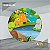 PAINEL REDONDO 1,5 x 1,5 MT -  tema - DINO BABY Modelo 34 TECIDO EM - HELANCA - Imagem 1