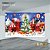 PAINEL RETANGULAR 4,00 X 2,48 MT tema - Natal Modelo 26 TECIDO EM - MICRO LIGHT - Imagem 1