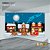 PAINEL RETANGULAR 4,00 X 2,48 MT tema - Natal Modelo 28 TECIDO EM - MICRO LIGHT - Imagem 1