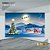 PAINEL RETANGULAR 4,00 X 2,48 MT tema - Natal Modelo 29 TECIDO EM - MICRO LIGHT - Imagem 1