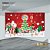 PAINEL RETANGULAR 4,00 X 2,48 MT tema - Natal Modelo 30 TECIDO EM - MICRO LIGHT - Imagem 1