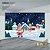PAINEL RETANGULAR 4,00 X 2,48 MT tema - Natal Modelo 32 TECIDO EM - MICRO LIGHT - Imagem 1