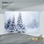 PAINEL RETANGULAR 4,00 X 2,48 MT tema - Natal Modelo 38 TECIDO EM - MICRO LIGHT - Imagem 1