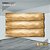 PAINEL RETANGULAR 4,00 X 2,48 MT tema - TRONCOS E MADEIRA Modelo 14 TECIDO EM - MICRO LIGHT - Imagem 1