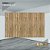 PAINEL RETANGULAR 4,00 X 2,48 MT tema - TRONCOS E MADEIRA Modelo 16 TECIDO EM - MICRO LIGHT - Imagem 1