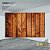 PAINEL RETANGULAR 4,00 X 2,48 MT tema - TRONCOS E MADEIRA Modelo 20 TECIDO EM - MICRO LIGHT - Imagem 1