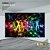 PAINEL RETANGULAR 4,00 X 2,48 MT tema - NEON Modelo 01 TECIDO EM - MICRO LIGHT - Imagem 1