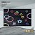 PAINEL RETANGULAR 4,00 X 2,48 MT tema - NEON Modelo 04 TECIDO EM - MICRO LIGHT - Imagem 1
