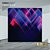 PAINEL RETANGULAR 4,00 X 2,48 MT tema - NEON Modelo 10 TECIDO EM - MICRO LIGHT - Imagem 1