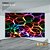 PAINEL RETANGULAR 4,00 X 2,48 MT tema - NEON Modelo 20 TECIDO EM - MICRO LIGHT - Imagem 1