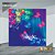 PAINEL RETANGULAR 4,00 X 2,48 MT tema - BORBOLETA Modelo 02 TECIDO EM - MICRO LIGHT - Imagem 1