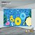 PAINEL RETANGULAR 4,00 X 2,48 MT tema - POOL PARTY Modelo 10 TECIDO EM - MICRO LIGHT - Imagem 1