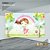 PAINEL RETANGULAR 4,00 X 2,48 MT tema - Fada Modelo 01 TECIDO EM - MICRO LIGHT - Imagem 1