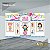 PAINEL RETANGULAR 4,00 X 2,48 MT tema - CIRCO ROSA Modelo 26 TECIDO EM - MICRO LIGHT - Imagem 1