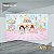 PAINEL RETANGULAR 4,00 X 2,48 MT tema - CIRCO ROSA Modelo 39 TECIDO EM - MICRO LIGHT - Imagem 1