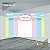 PAINEL RETANGULAR 4,00 X 2,48 MT tema - CIRCO ROSA Modelo 53 TECIDO EM - MICRO LIGHT - Imagem 1