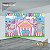 PAINEL RETANGULAR 4,00 X 2,48 MT tema - CIRCO ROSA Modelo 68 TECIDO EM - MICRO LIGHT - Imagem 1