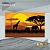 PAINEL RETANGULAR 4,00 X 2,48 MT tema - SAFARI Modelo 10 TECIDO EM - MICRO LIGHT - Imagem 1