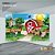 PAINEL RETANGULAR 4,00 X 2,48 MT tema - FAZENDINHA Modelo 05 TECIDO EM - MICRO LIGHT - Imagem 1