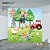 PAINEL RETANGULAR 4,00 X 2,48 MT tema - FAZENDINHA Modelo 14 TECIDO EM - MICRO LIGHT - Imagem 1