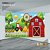 PAINEL RETANGULAR 4,00 X 2,48 MT tema - FAZENDINHA Modelo 21 TECIDO EM - MICRO LIGHT - Imagem 1