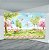 Painel Retangular Sublimado Jardim Encantado - Microfibra Light 400x248cm - Imagem 1