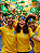 Faixa Torcedor seleção Brasileira, Futebol Tecido Cetim - Imagem 2