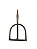 OFA DE FERRO FORJADO 10 CM - Imagem 1