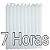 VELA 7 HORAS BRANCA PCT C/10 - Imagem 1