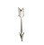 PINGENTE FLECHA PRATEADA 7 CM - Imagem 1