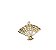 PINGENTE LEQUE DOURADO 7 CM - Imagem 1