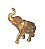 ELEFANTE DOURADO - Imagem 1