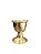 CALICE DOURADO 6 CM - Imagem 1