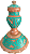 CONJUNTO MARAJOARA VERDE S/ ALÇA - Imagem 1