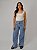 Calça Pantalona Jeans - Média - Imagem 2
