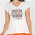 Camiseta T-Shirt Feminina Believe - Off White - Imagem 1
