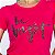 Camiseta T-Shirt Feminina Be Bright - Pink - Imagem 3