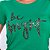 Camiseta T-Shirt Feminina Be Bright - Verde Bandeira - Imagem 3