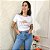 Camiseta T-Shirt Feminina Positive - Branca - Imagem 3