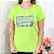 Camiseta T-Shirt Feminina Wonderful - Verde Lima - Imagem 1