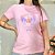 Camiseta T-Shirt Feminina Rockstar - Rosa - Imagem 1
