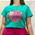 Camiseta T-Shirt Feminina Palm Springs - Verde Jade - Imagem 1