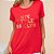 Camiseta T-Shirt Feminina NYC Style - Vermelha - Imagem 1