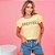 Camiseta T-Shirt Feminina Inspire - Amarela - Imagem 4
