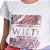 Camiseta T-Shirt Feminina Mullet Wild - Off White - Imagem 3