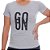 Camiseta T-Shirt Feminina Go On - Mescla - Imagem 1