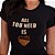 Camiseta T-Shirt Feminina Preta - All You Need is Love - Imagem 1